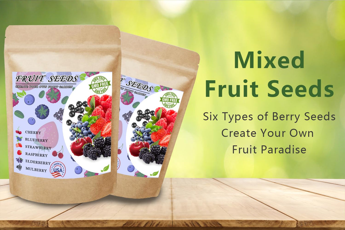 Ficoszo blueberry seeds, individually packaged, simplifying germination and transplanting.