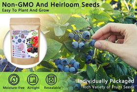 Ficoszo raspberry seeds, individually packaged, perfect for balcony gardens.
