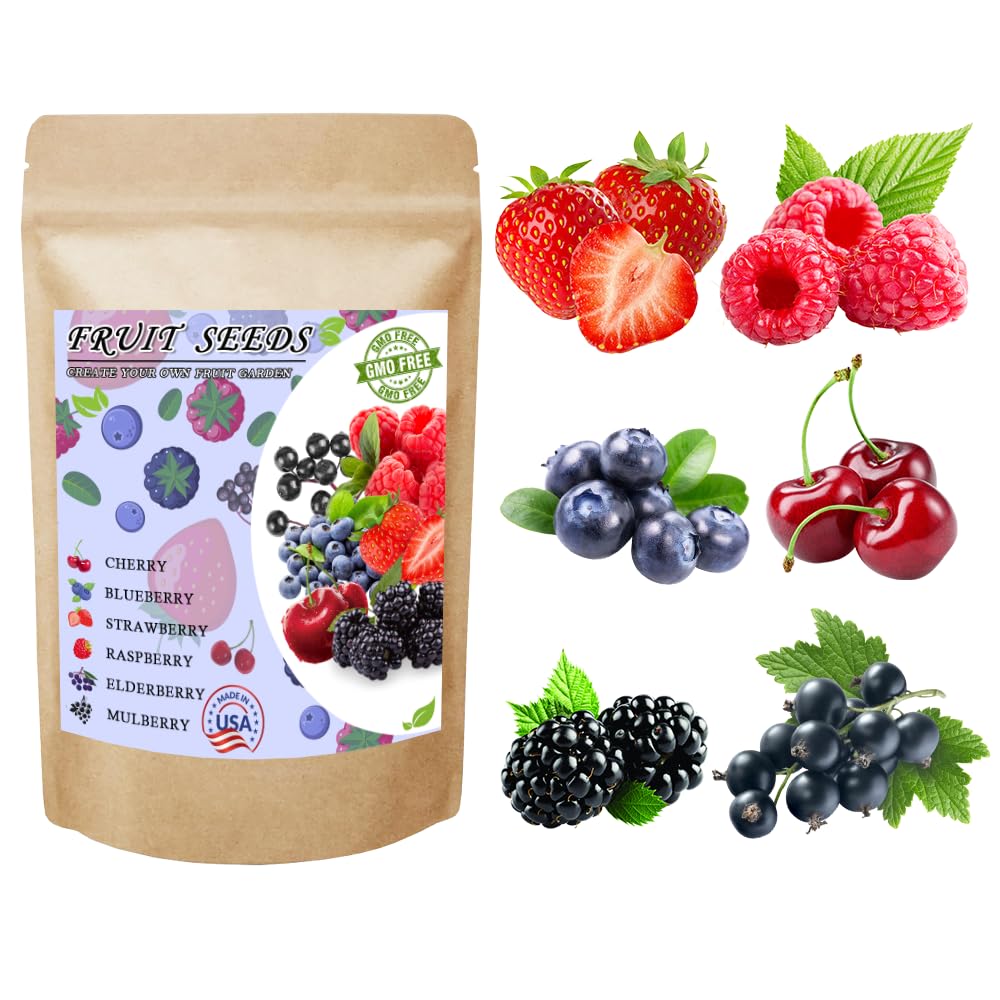 Ficoszo strawberry seeds, individually packaged, ideal for easy labeling and home growing.