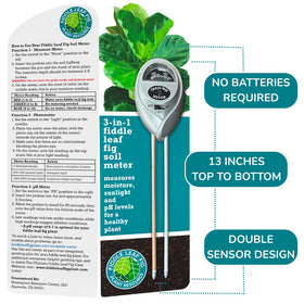 Fiddle Leaf Fig plant care tool for reliable measurements