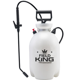 Field King 2-Gallon Sprayer tank enabling extended lawn care coverage and fewer refills.