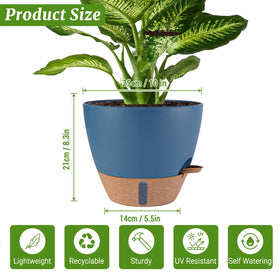 Fielda ideal for 12–18 inch plants such as pothos or ZZ plant