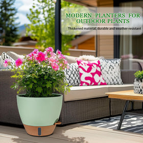 Fielda 2-pack offers convenient double layout for balcony or shelf
