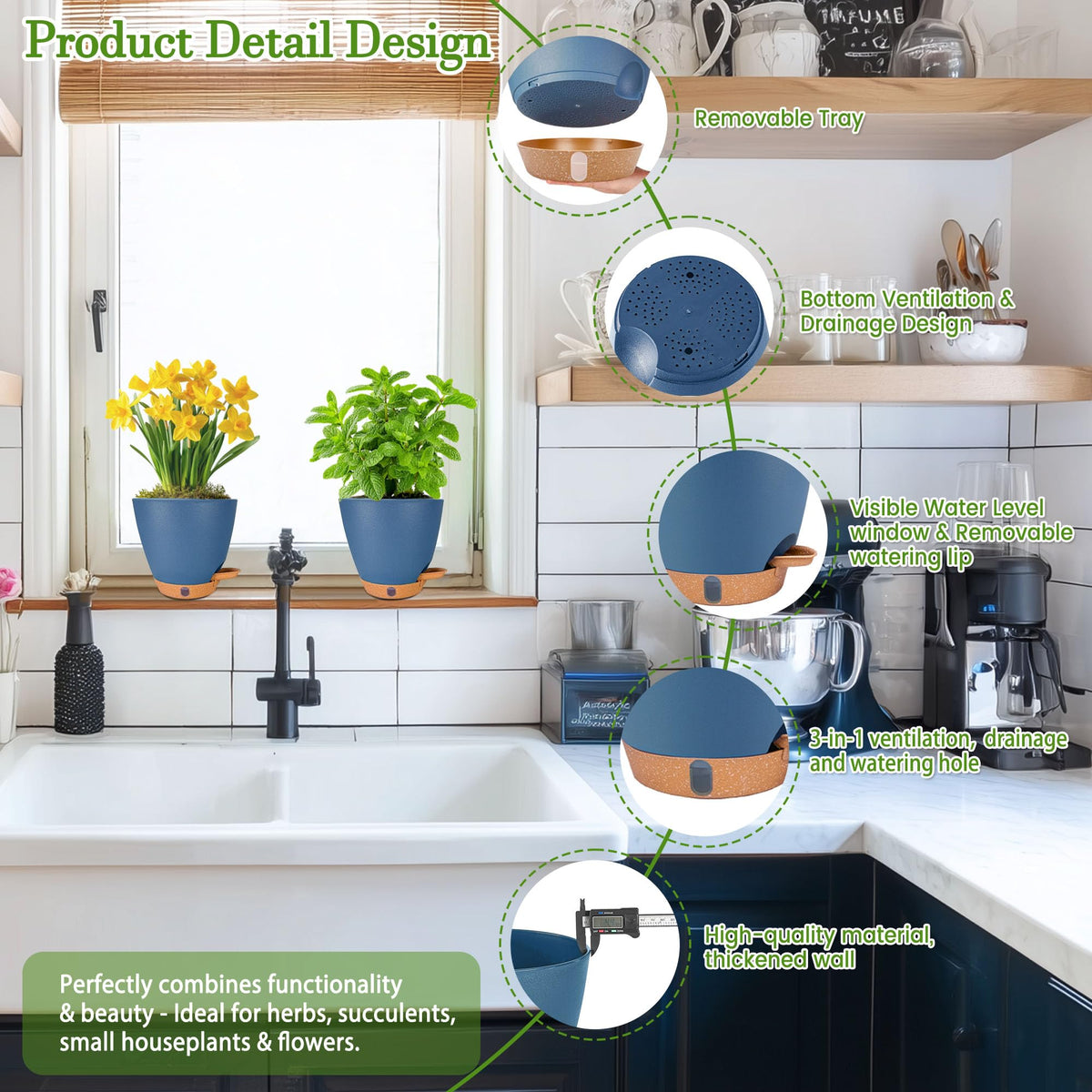 Fielda durable plastic design resists sun and humidity for long-lasting use.