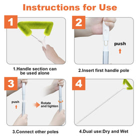 Fieploom multi-purpose cleaner for screens, doors, fans, and enclosures.
