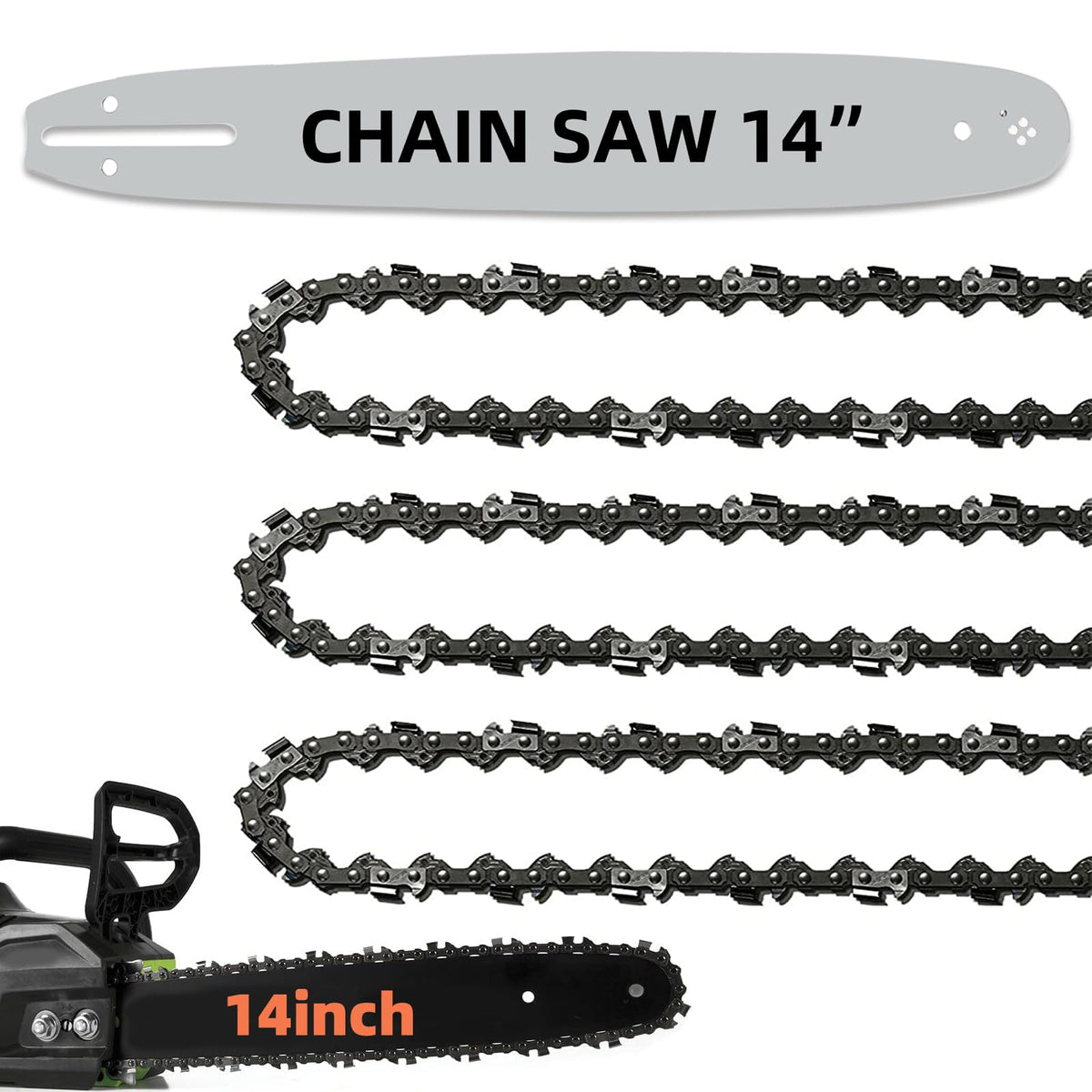 Fifchall 14-inch guide bar for precise cutting