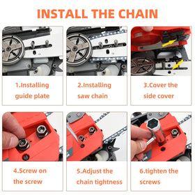 Fifchall Makita DCS430-compatible chain delivers fast, precise cuts.