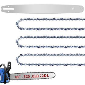 Fifchall 18-inch bar for Husqvarna enables precise, stable cuts during trimming