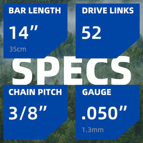 Fifchall three chains set for versatile replacement