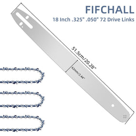 Fifchall 72 drive links for Husqvarna ensure broad compatibility with common models