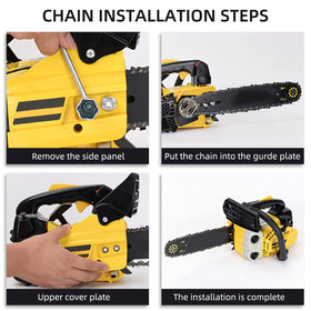 Fifchall replacement chain compatible with Sun Joe, Greenworks, Worx and more.