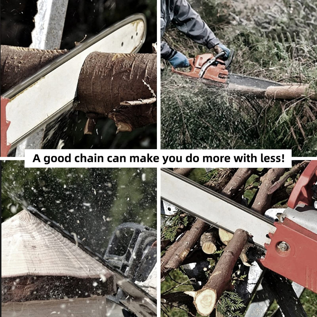 Fifchall replacement chain is easy to install and swap.