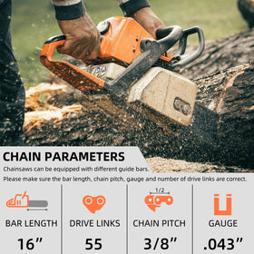 Fifchall premium German steel chain highlights durability for reliable cutting