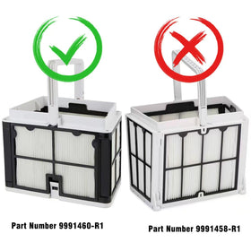 Fiitzn Ultra Fine Filtration Basket for Dolphin Echo; reduces frequent filter clogs in heavy debris