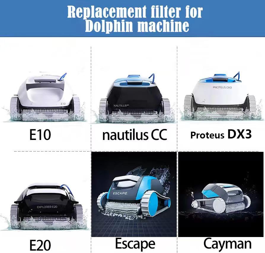 Fiitzn Ultra Fine Filtration Basket for Dolphin Nautilus CC; supports long-lasting performance