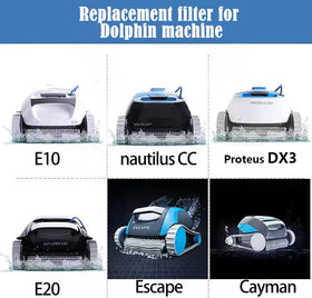 Fiitzn Ultra Fine Filtration Basket for Dolphin Nautilus CC; supports long-lasting performance