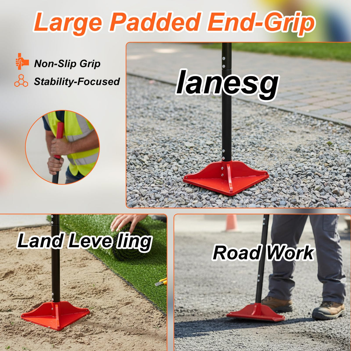 Fijaru tamper built from heavy-duty steel with rust-resistant coating.