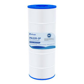 Fil-fresh C1200 filter closeup showing pleated media for efficient filtration.