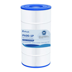 Fil-fresh C900 cartridge outer diameter detail for a snug pool fit and simple installation.
