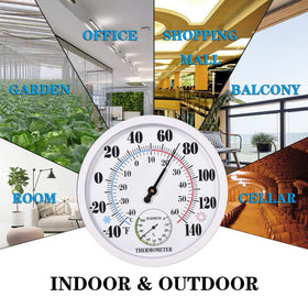 FILL AWAY outdoor waterproof thermometer casing designed for all weather.