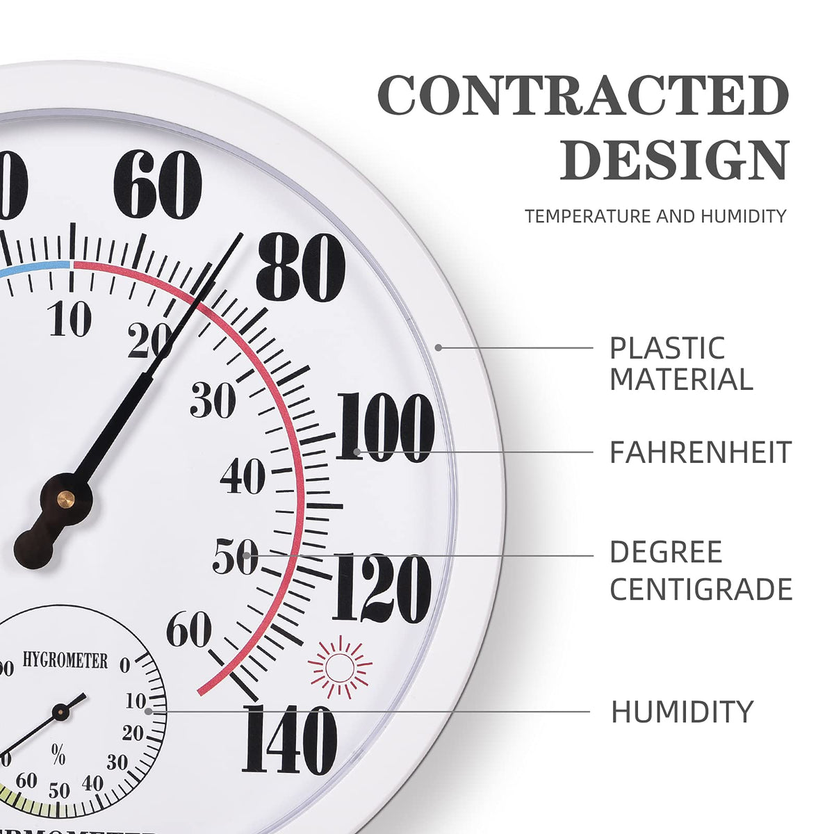 FILL AWAY acrylic dial provides clear visibility in bright conditions.