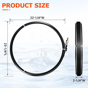 FilterUp clamp securing Pentair FNS Plus filter housing for reliable fit