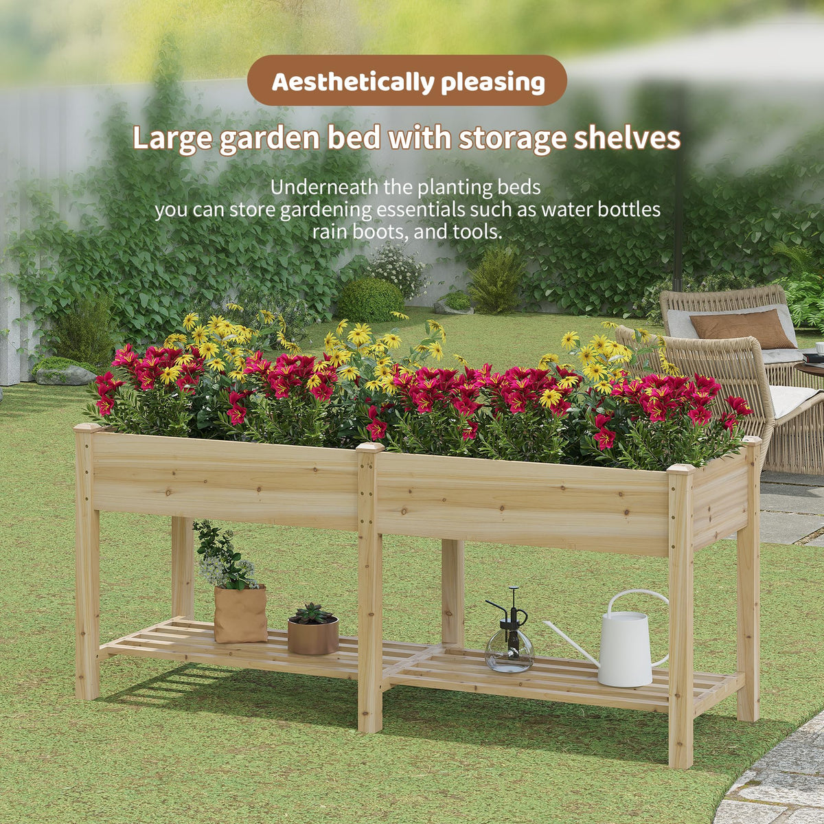 FILWH bottom drainage hole ensures proper drainage and air flow