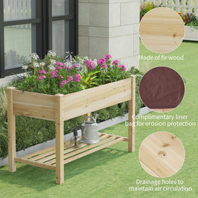 FILWH fir wood construction withstands outdoor use and weather exposure.