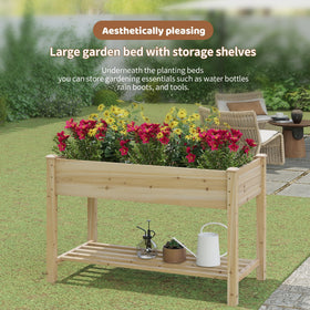 FILWH large planter stand at 48x24 to accommodate multiple crops.