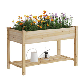 FILWH raised garden bed legs stand for easy access and elevated gardening.