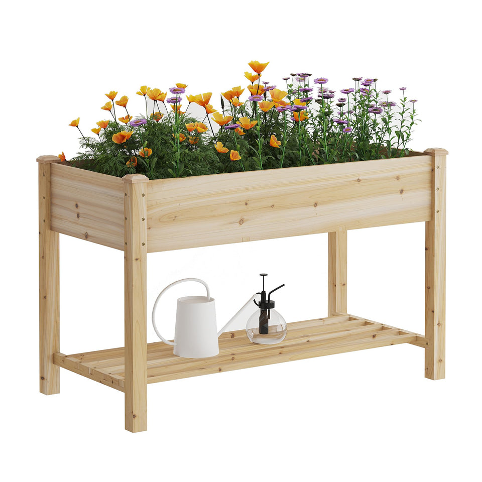 FILWH raised garden bed legs stand for easy access and elevated gardening.