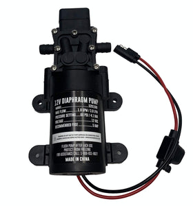 Fimco High-Flo with 3/8-inch hose barb connections for easy inline installation.