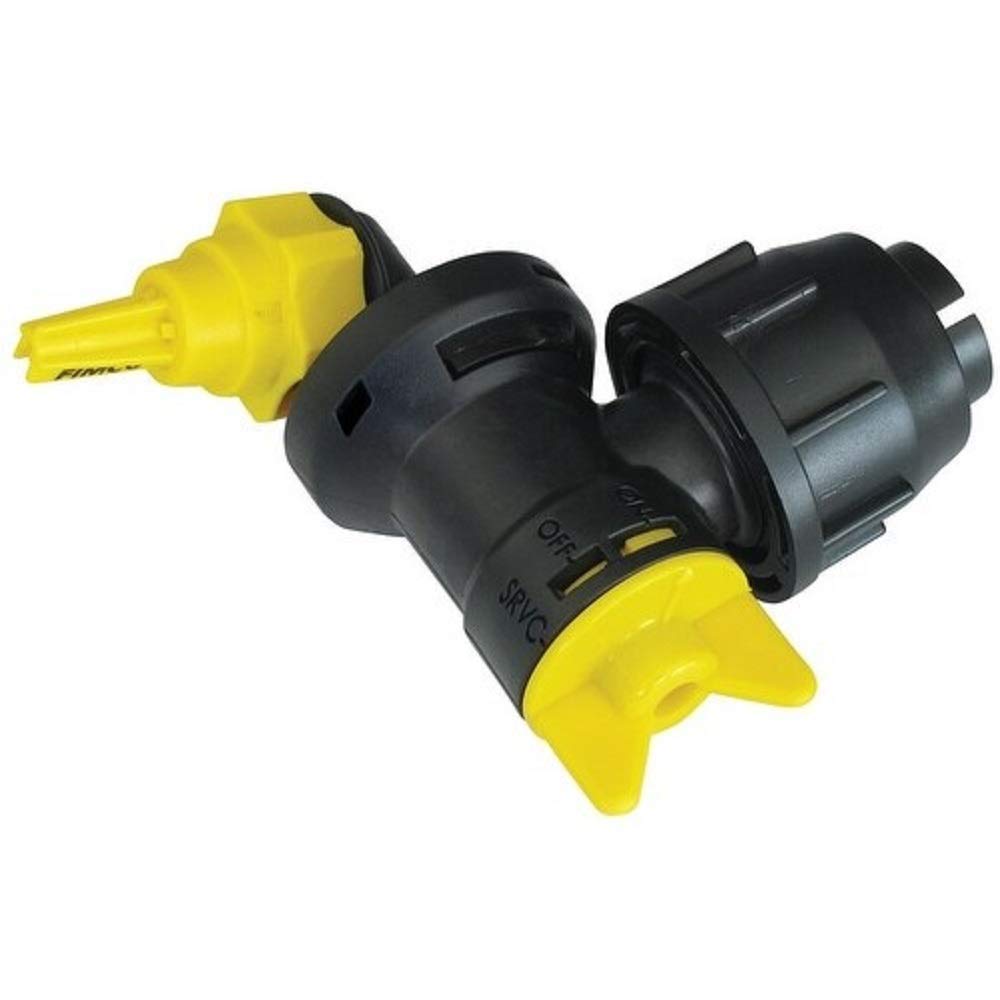 Fimco 7771885 left-end wet boom nozzle assembly with built-in shut-off for precise application.