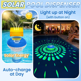 FineBud digital thermometer display provides real-time pool temperature at a glance.