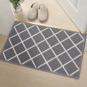 Finchitty mat size 32x20 inches provides practical coverage for front doors.