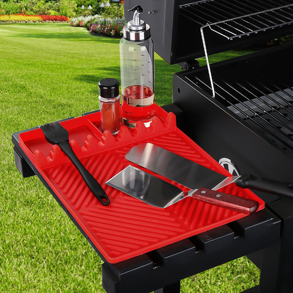 Find Law griddle mat dishwasher safe option adds convenient maintenance.