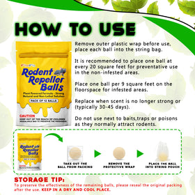 FineFix moth balls protect about 9 sq ft of space per ball.