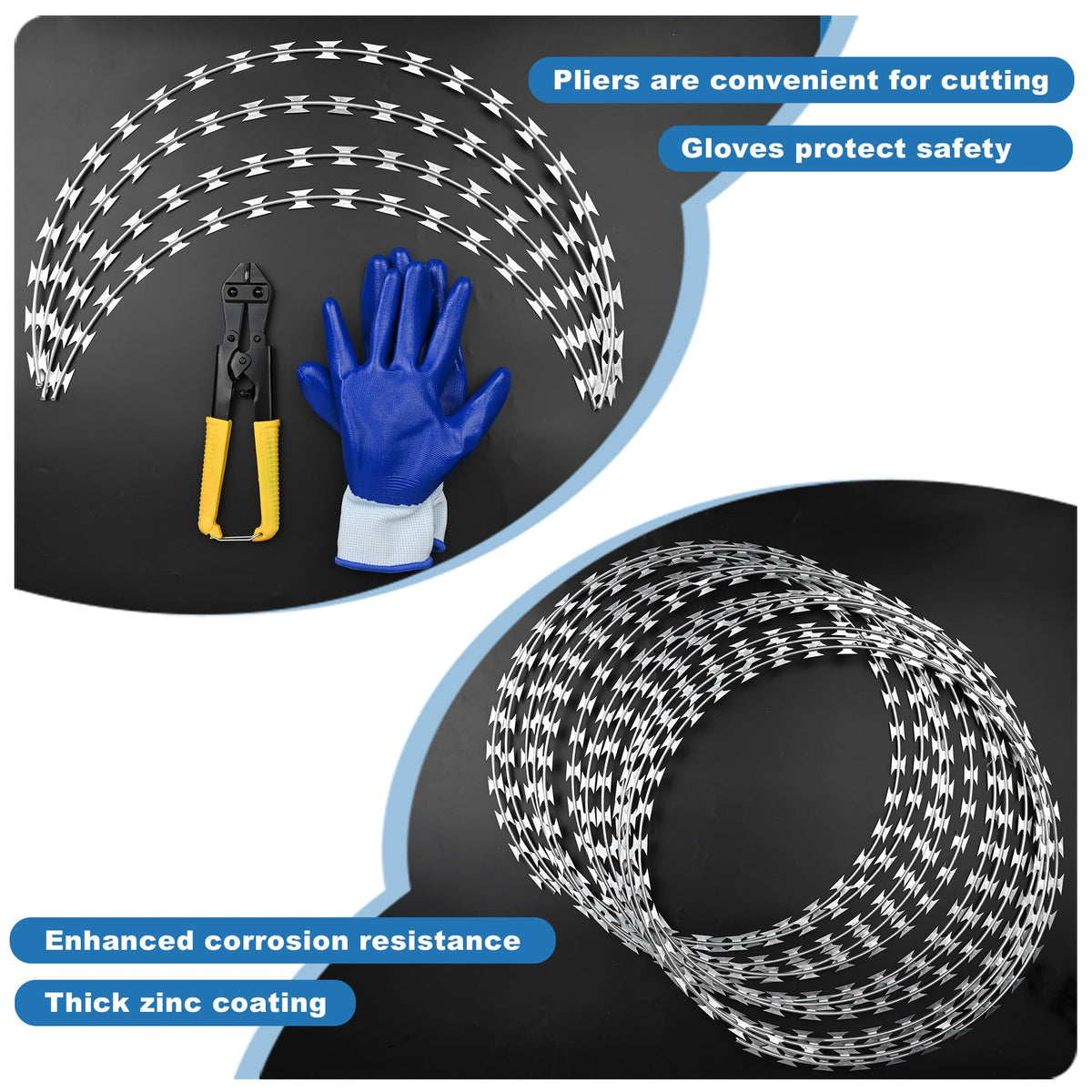 Finerelprot galvanized coating resists corrosion in harsh environments.