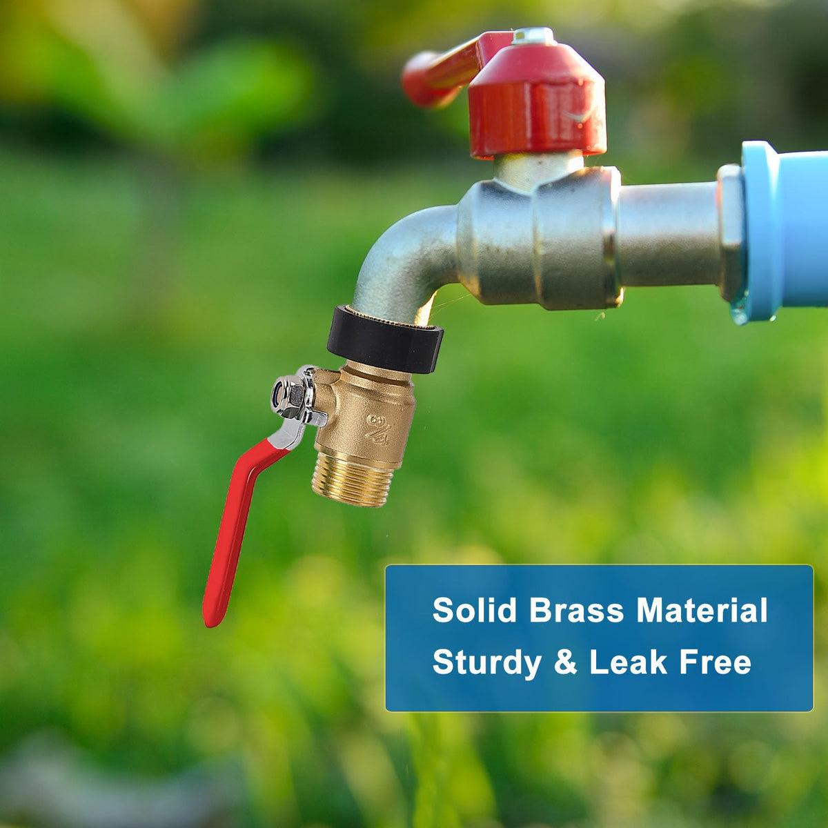 FINEST+ durable outdoor valve for garden use and watering tasks.