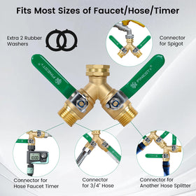 FINEST+ stainless steel long handle for smooth, easy control.