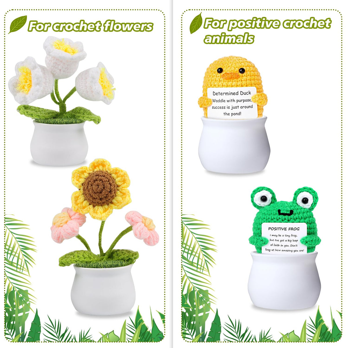 FINGOOO glue points help secure lawn and foam during crafting.