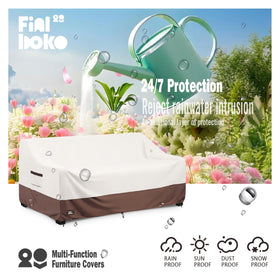 Finiboko 3-Seater cover includes storage bag for easy storage