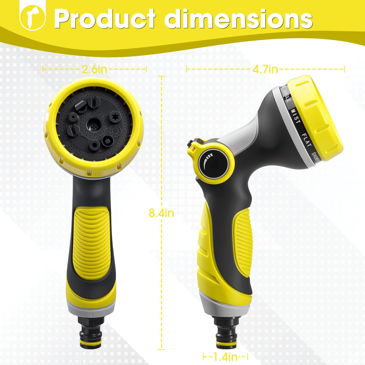 Fire Frog garden nozzle ideal for car washing and outdoor cleaning