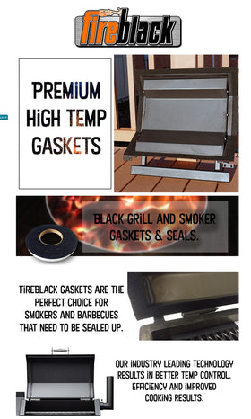 FireBlack professional-grade gasket for demanding high-heat grilling.