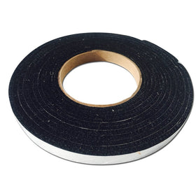 FireBlack gasket self-stick detail shows lava-lock adhesive for strong heat bonding.