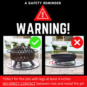 FireProof Pros carry bag and 1-year warranty for convenience.