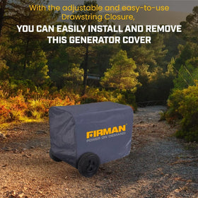 Firman 1009 fits 5000 watts and above generators securely