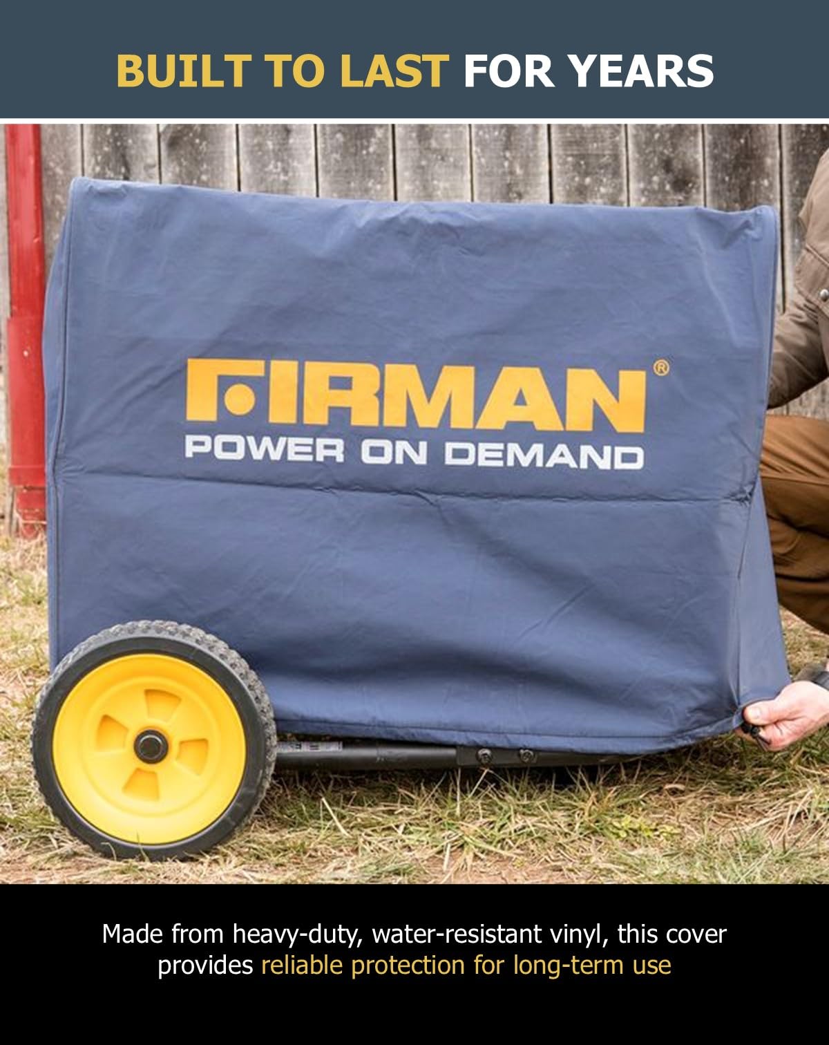 Firman 1009 easy to apply and remove for quick setup