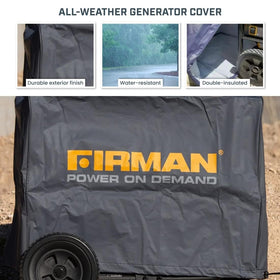 Firman 1009 shield against rain, snow, and dust for outdoor use