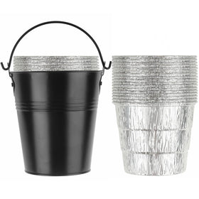 Firsgrill 15 pack liners for Traeger bucket enabling quick cleanup and mess prevention